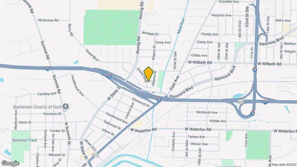 1247 Grand Blvd Map and Location Details