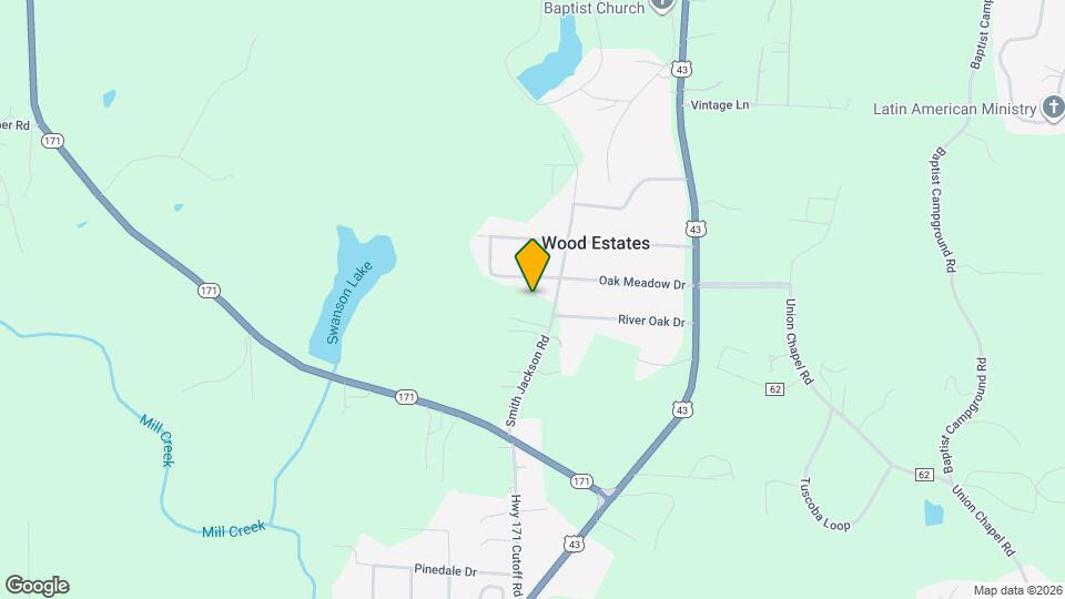 4807 Oak Meadow Dr Map and Location Details