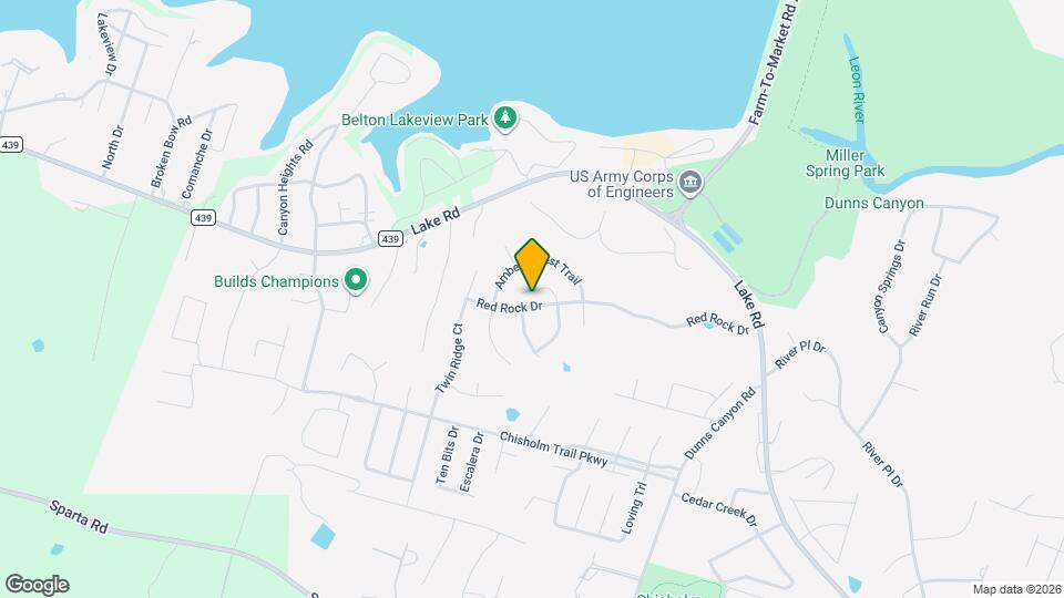 2703 Garden Brook Trail Map and Location Details