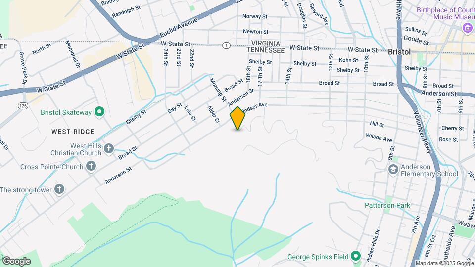 1730 Clifton Rd Mapa y Detalles de la Ubicación