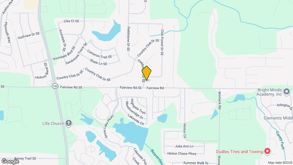 2876 Fieldstone Dr SE Mapa y Detalles de la Ubicación