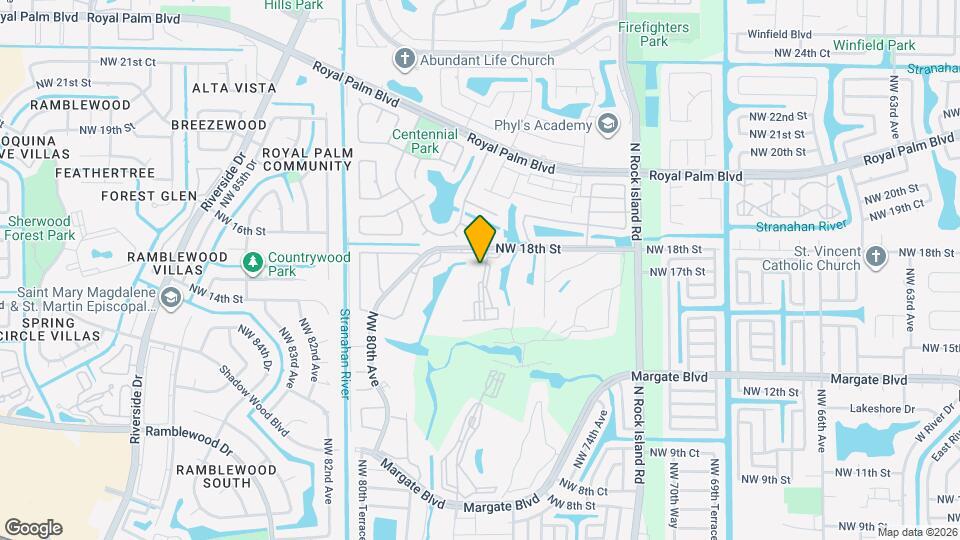 7664 NW 18th St Map and Location Details