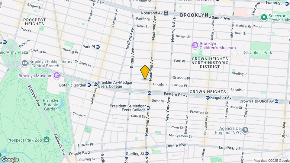 767 Lincoln Pl Map and Location Details