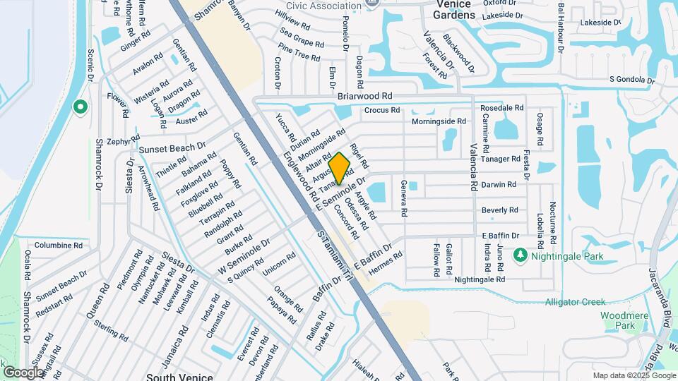 191 E Seminole Dr Mapa y Detalles de la Ubicación