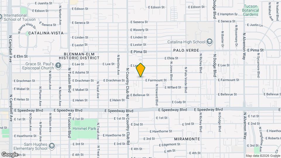 1401 N Camilla Blvd Map and Location Details