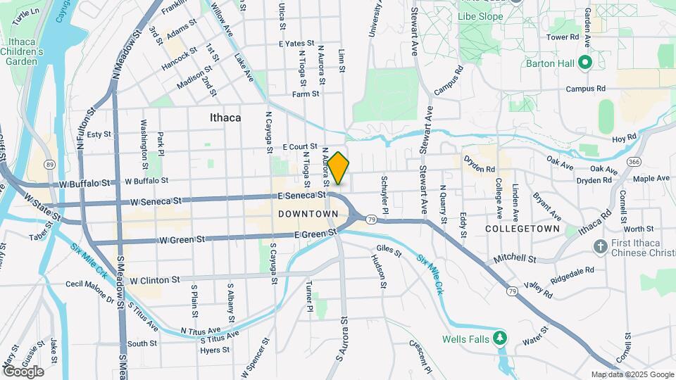 312 E Seneca St Mapa y Detalles de la Ubicación