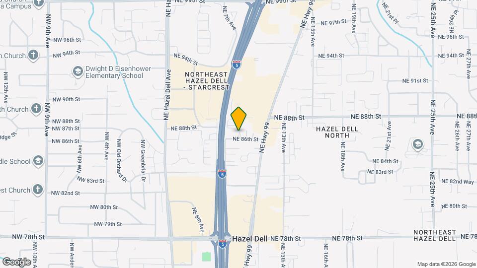 816 NE 86th St Map and Location Details