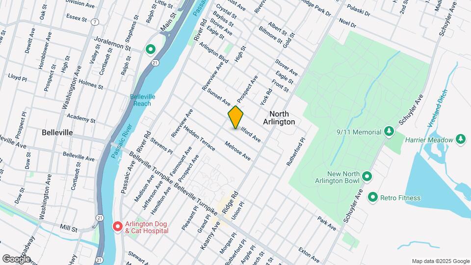 58 Hendel Ave Mapa y Detalles de la Ubicación