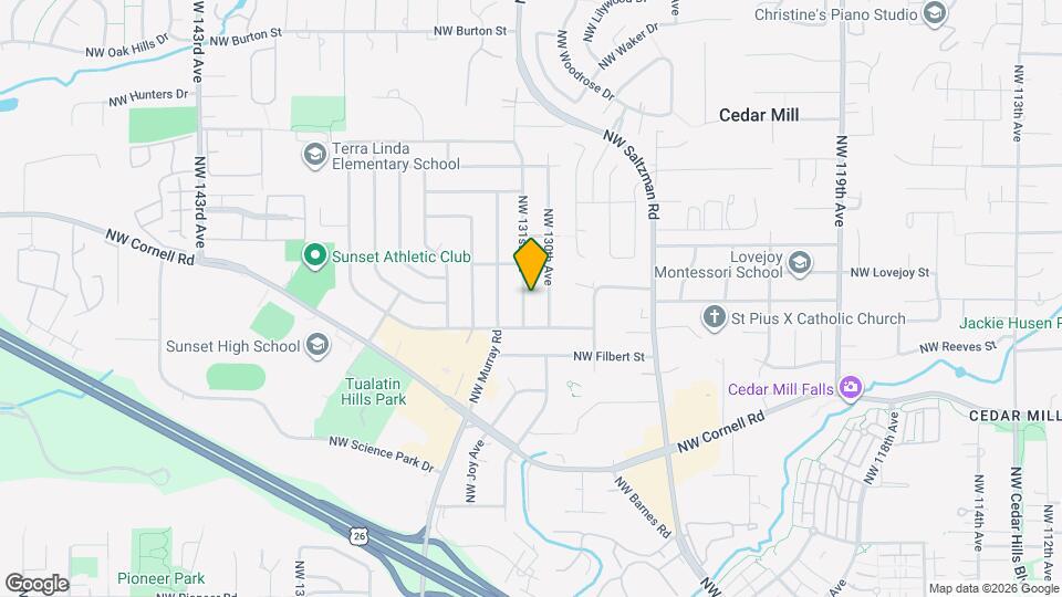 1390 NW 131st Ave Map and Location Details