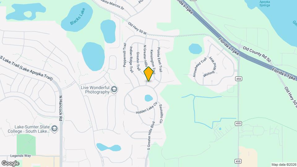 14406 N Greater Hills Blvd Map and Location Details