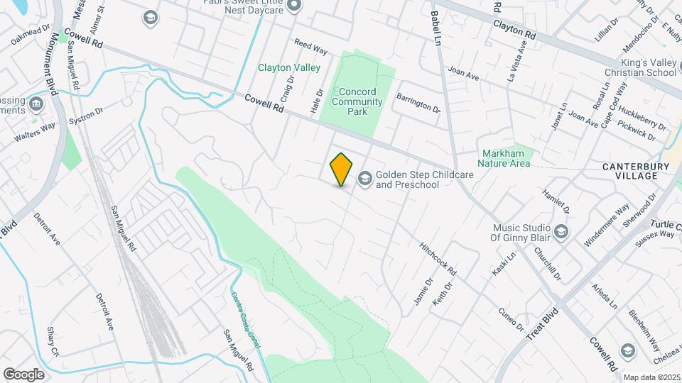 3692 Liscome Way Map and Location Details