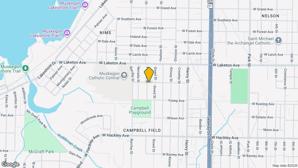 1910 Franklin St Map and Location Details