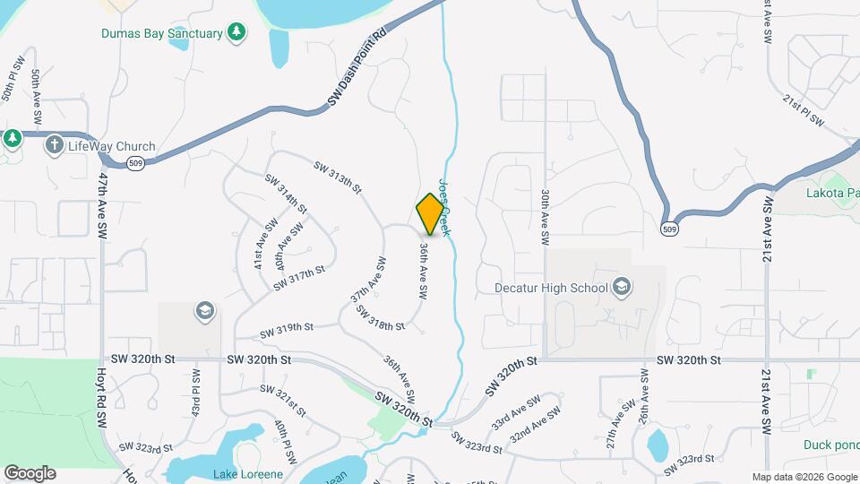 31532 36th Ave SW Mapa y Detalles de la Ubicación