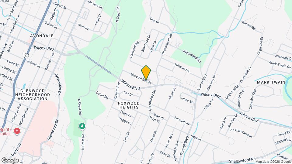 3108 Mary Walker Pl Map and Location Details