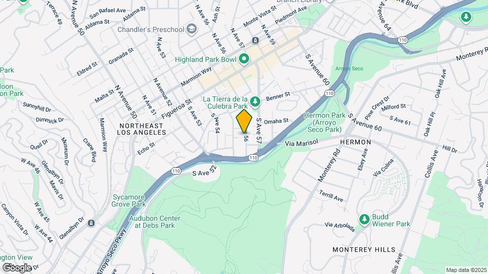 342 S Ave 56 Map and Location Details