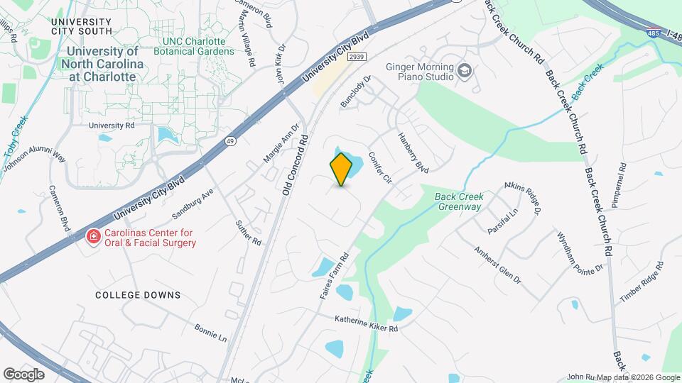 10015 Baxter Caldwell Dr Map and Location Details