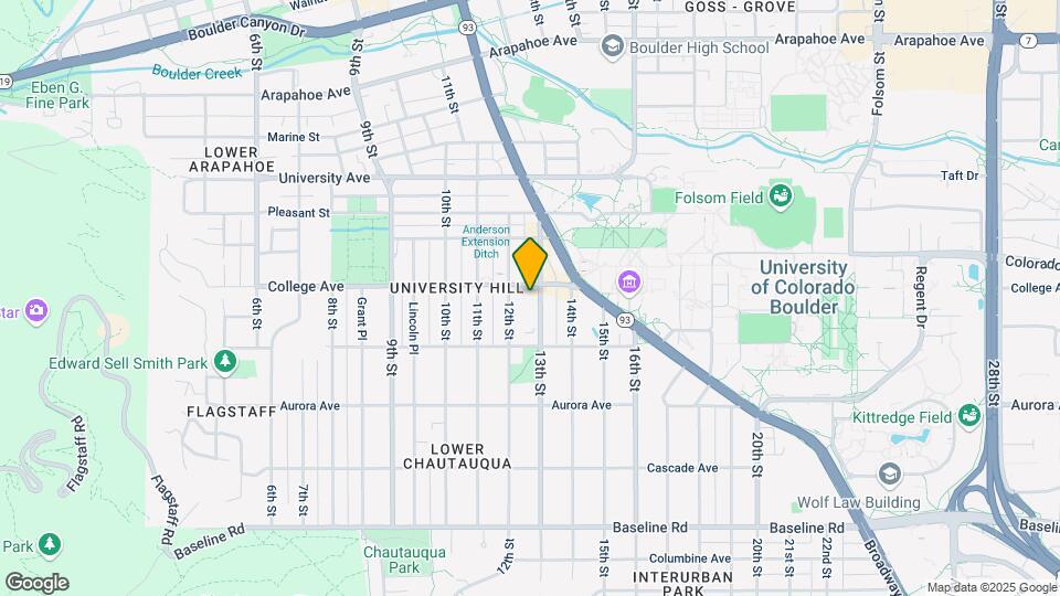 1083 13th St Map and Location Details