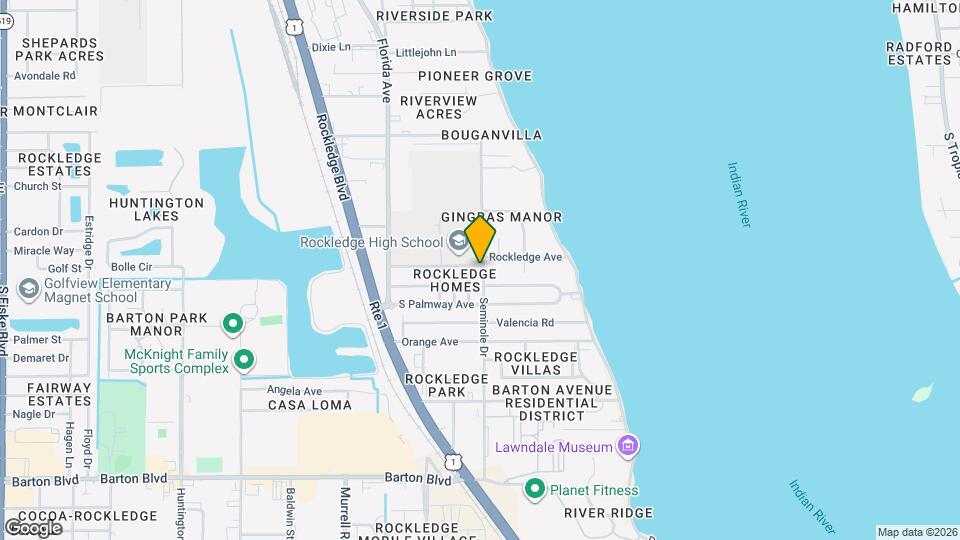 121 Seminole Dr Map and Location Details