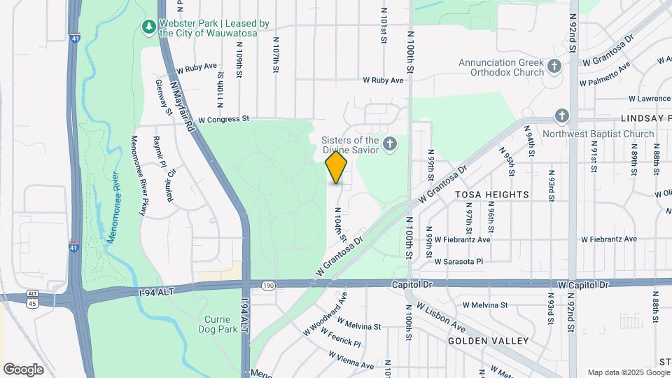 4217 N 104th St Map and Location Details
