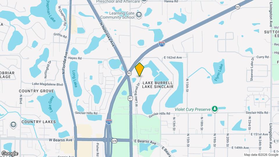 15916 West Lake Burrell Dr Mapa y Detalles de la Ubicación