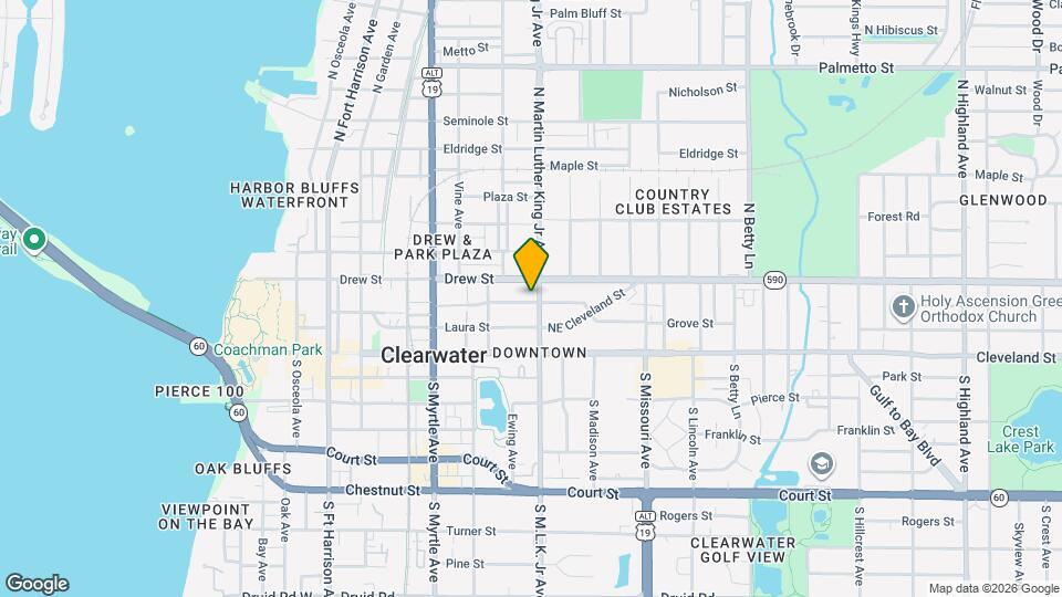 1016 Grove St Map and Location Details