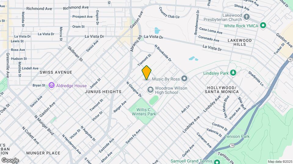 6105 Reiger Ave Mapa y Detalles de la Ubicación