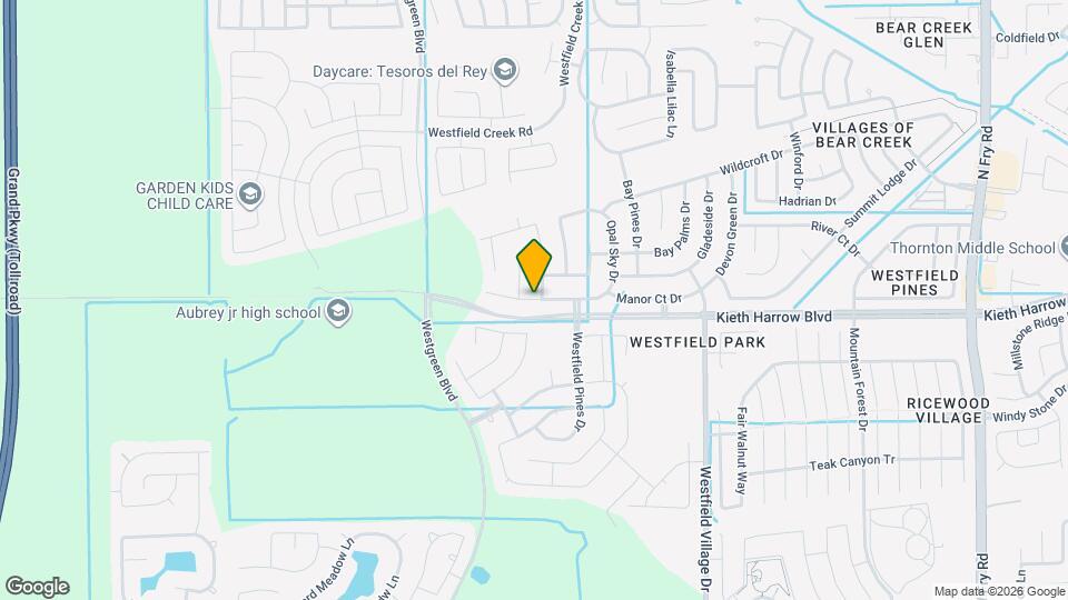 22007 Silverfield Park Ln Map and Location Details