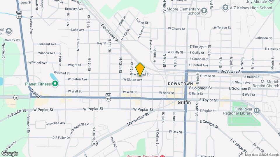 129 N 11th St Map and Location Details