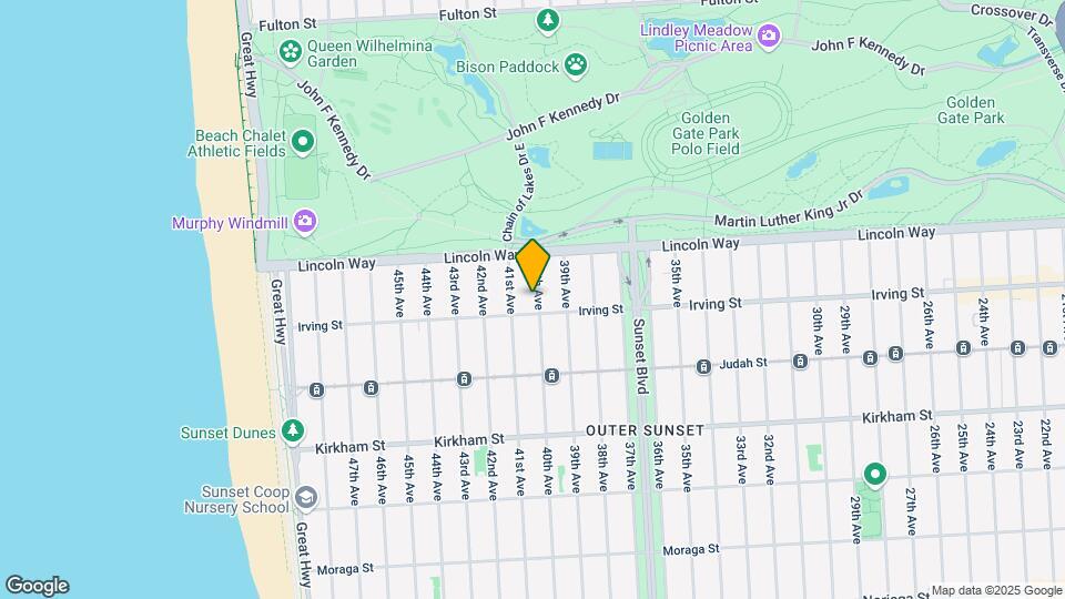 1283 40th Ave Map and Location Details