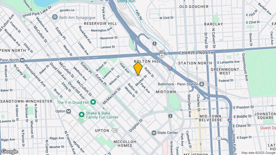 1513 Park Ave Mapa y Detalles de la Ubicación