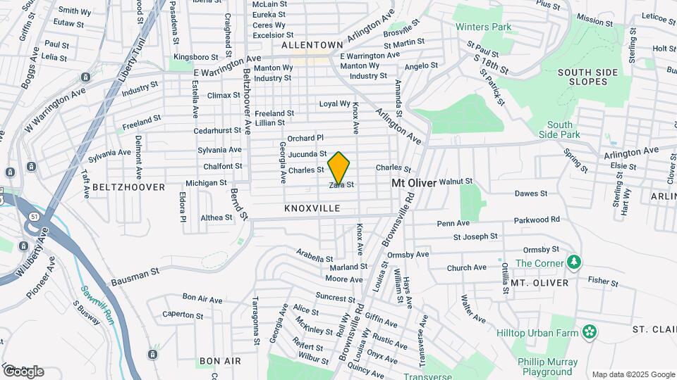 224 Zara St Mapa y Detalles de la Ubicación