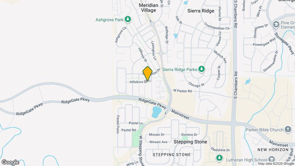 10732 Hillsboro Cir Map and Location Details