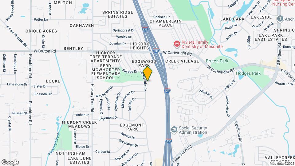 1724 Spring Lake Dr Map and Location Details