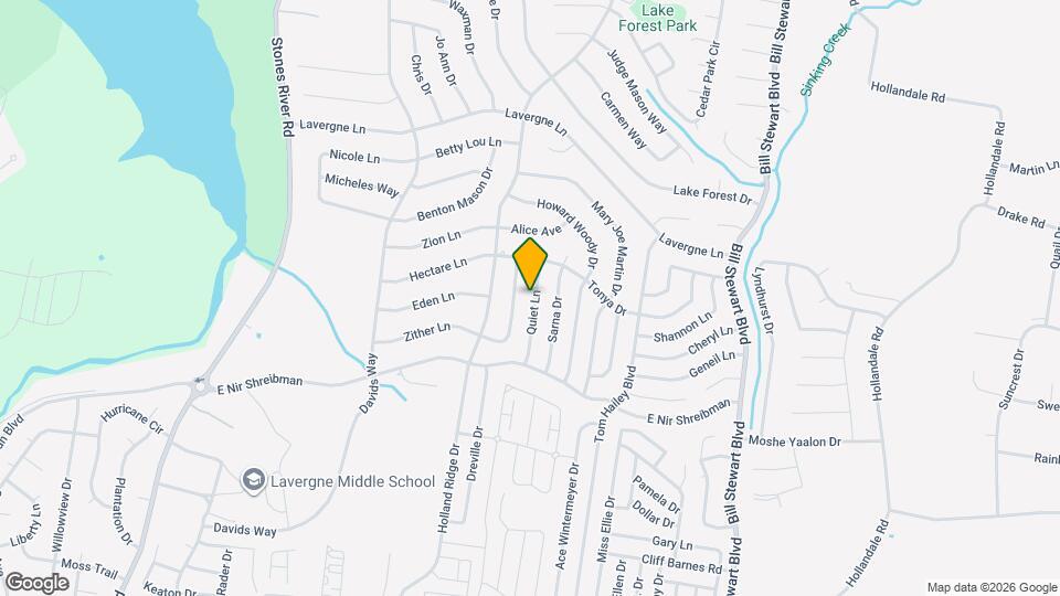 227 Quiet Ln Map and Location Details