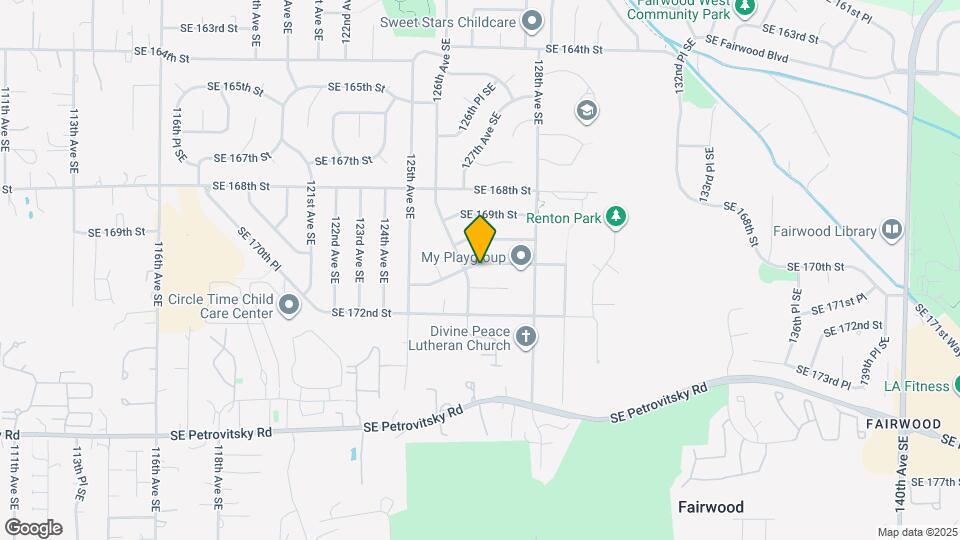 12615 SE 170th St Map and Location Details