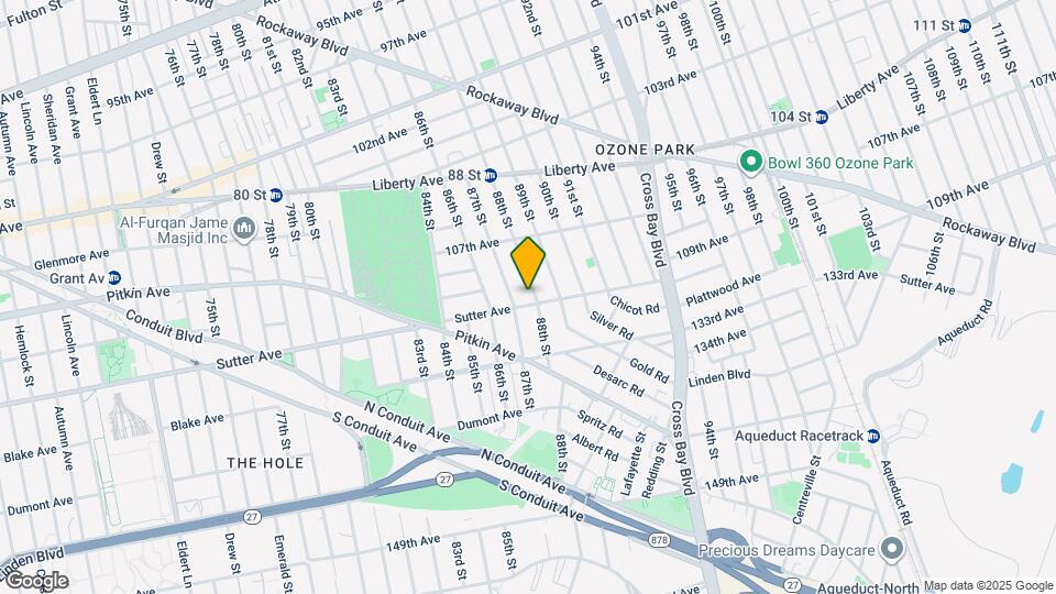 87-15 Sutter Ave Map and Location Details