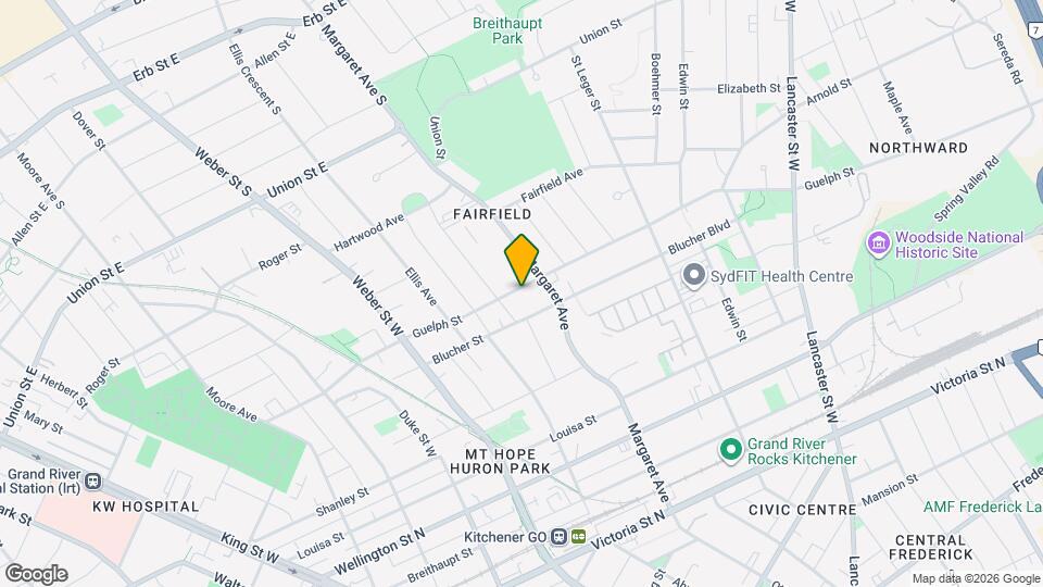 433 Guelph St Map and Location Details