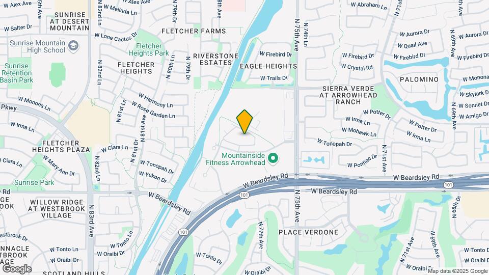 7700 W Aspera Blvd Map and Location Details