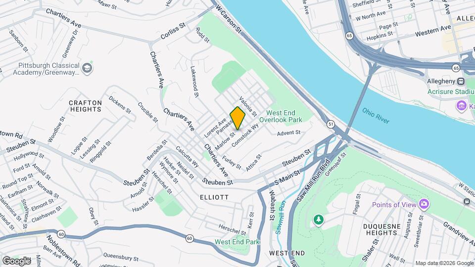 316 Marlow St Map and Location Details