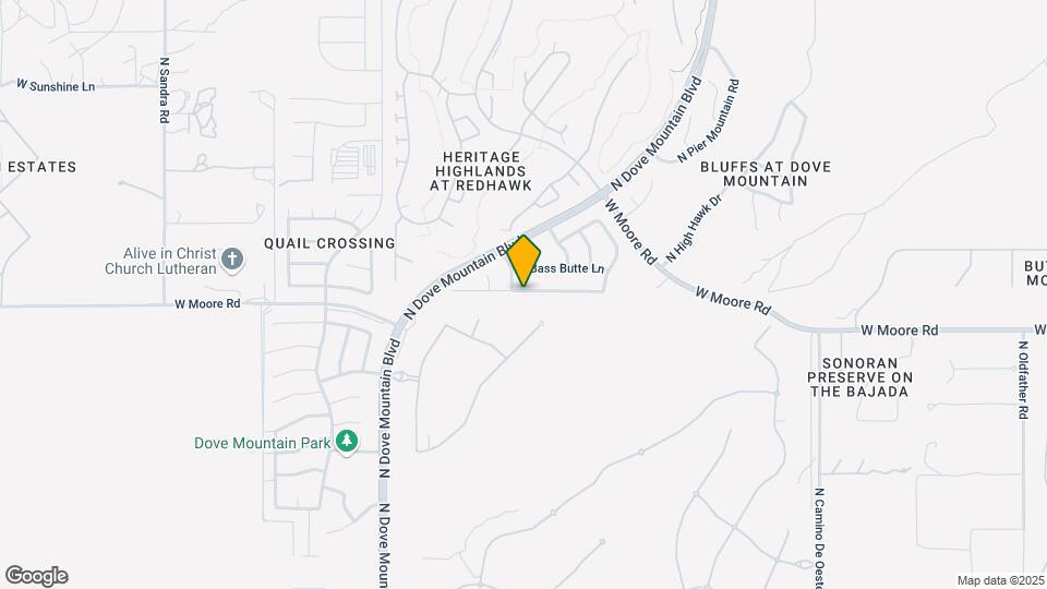 5131 W Wild Burro Spring Dr Map and Location Details