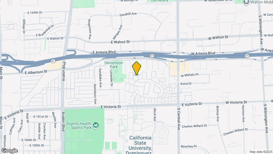 17543 Nutwood Dr Map and Location Details