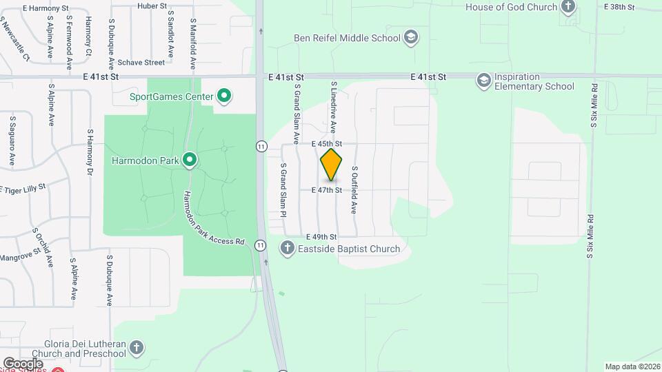 3917 S Linedrive- Map and Location Details