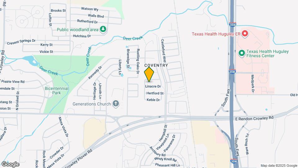 548 Linacre Dr Map and Location Details