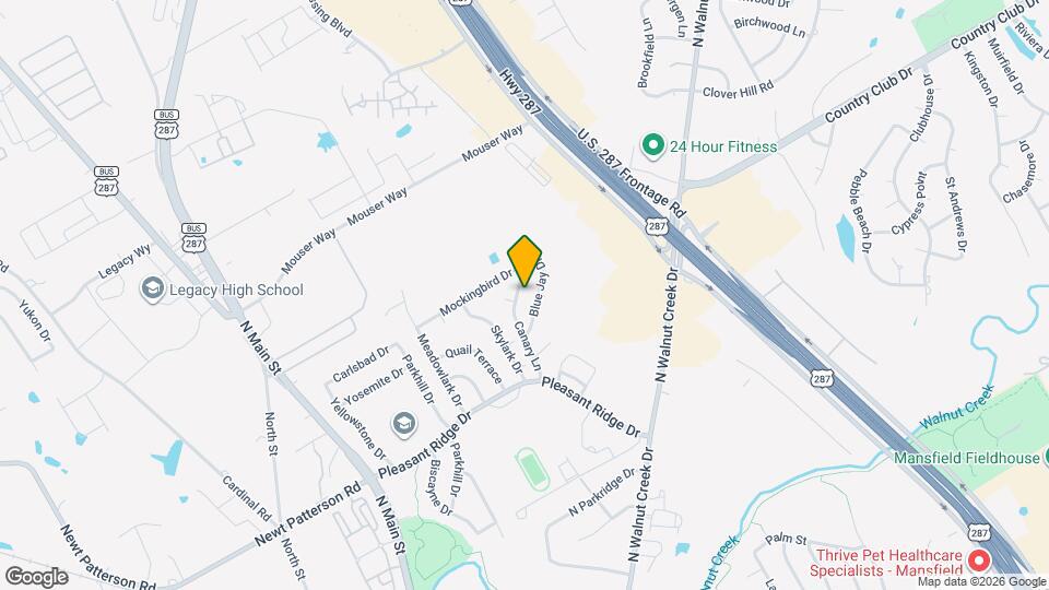 1002 Canary Ln Map and Location Details