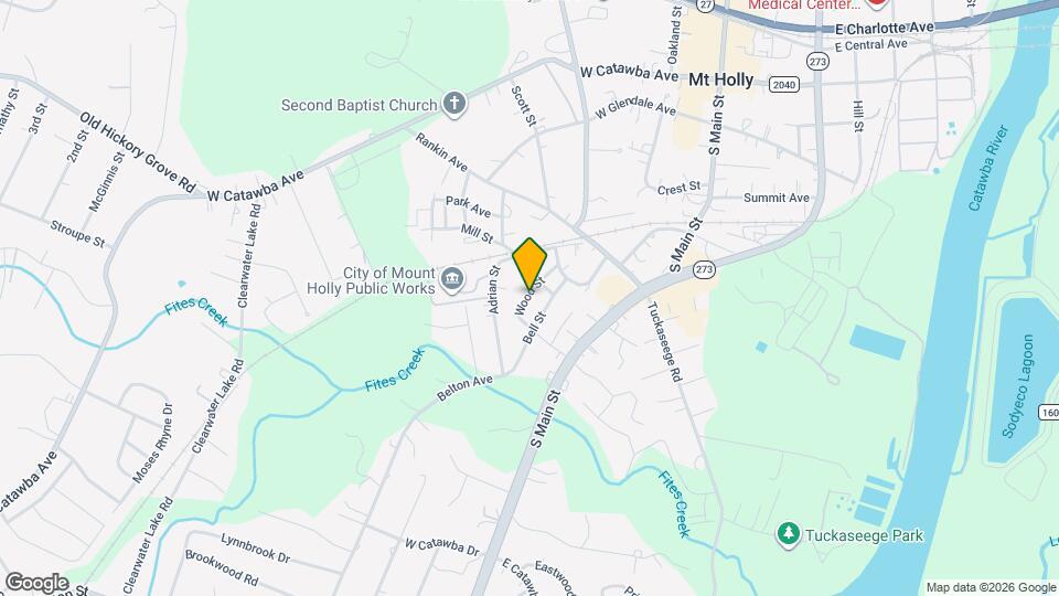 205 Wood St Map and Location Details