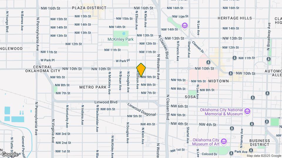 1210 NW 9th St Mapa y Detalles de la Ubicación