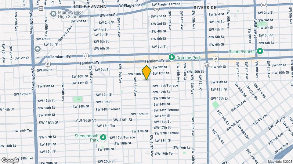 1720 SW 11th St Map and Location Details