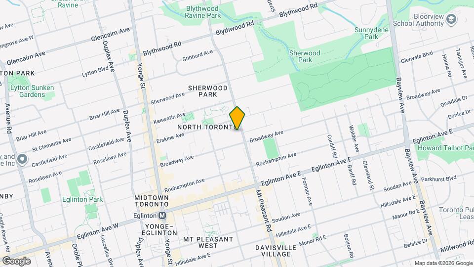 900 Mt Pleasant Rd Map and Location Details