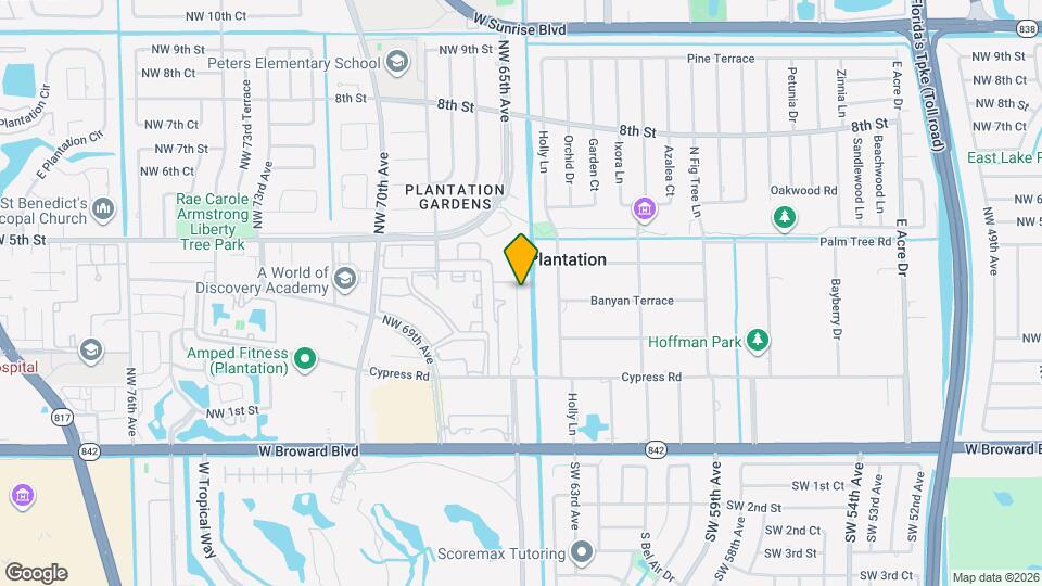 400 NW 65th Ave Map and Location Details