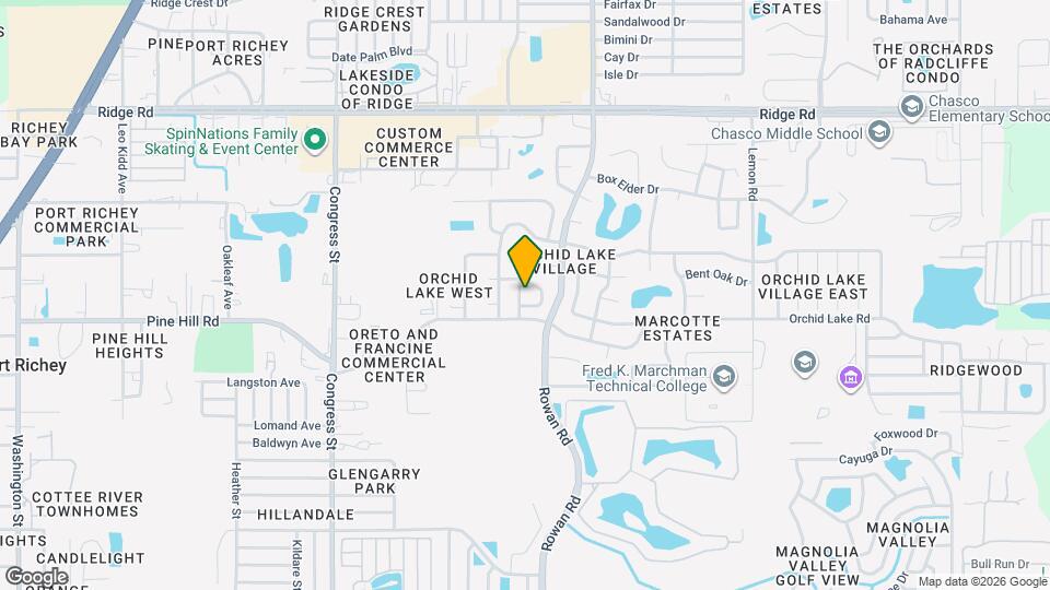 8022 Idle Briar Ln Mapa y Detalles de la Ubicación